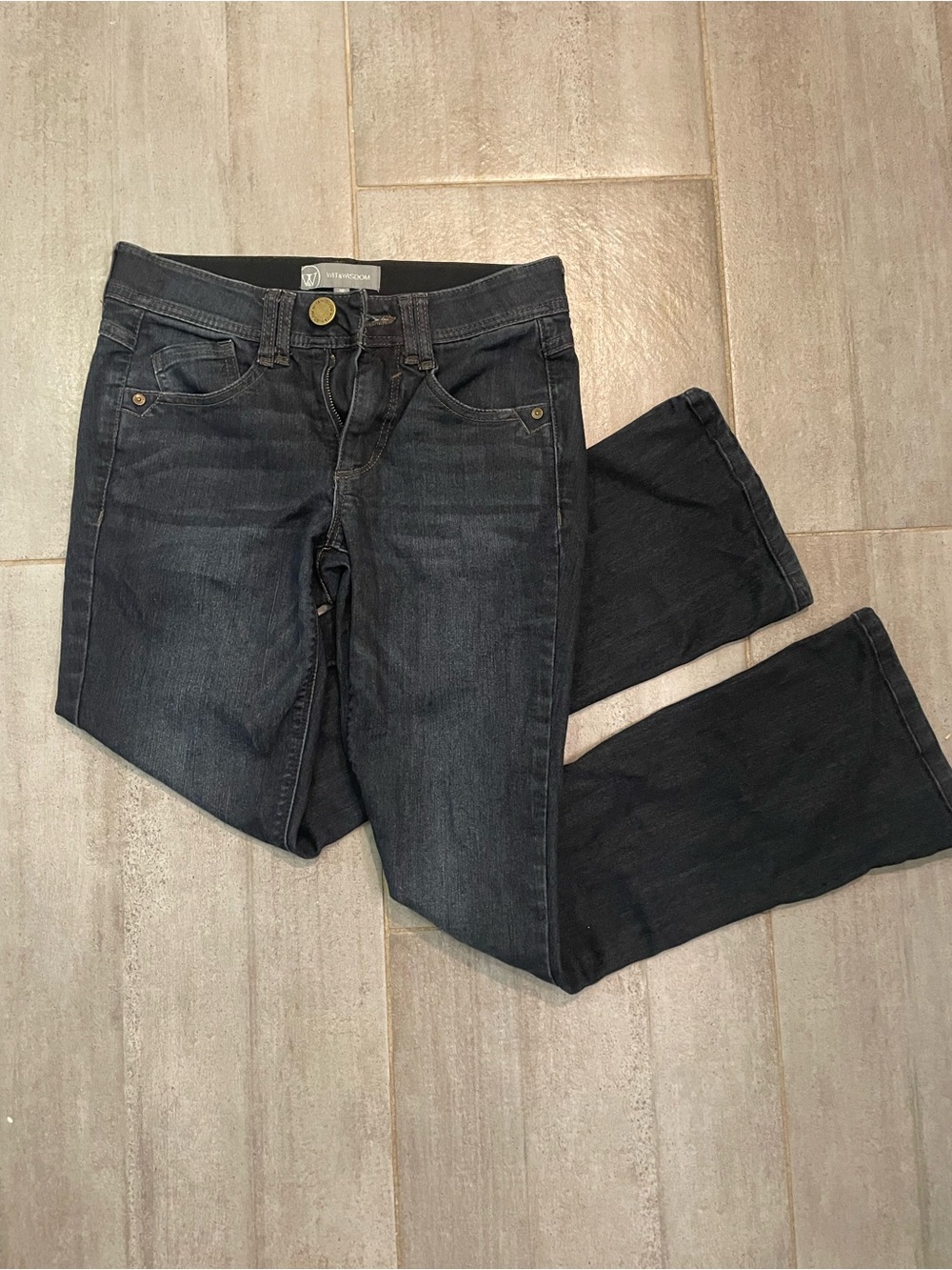 Wit & Wisdom Dark Blue Flare Jeans